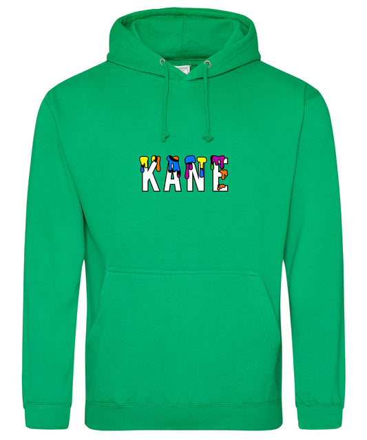 green hoodie