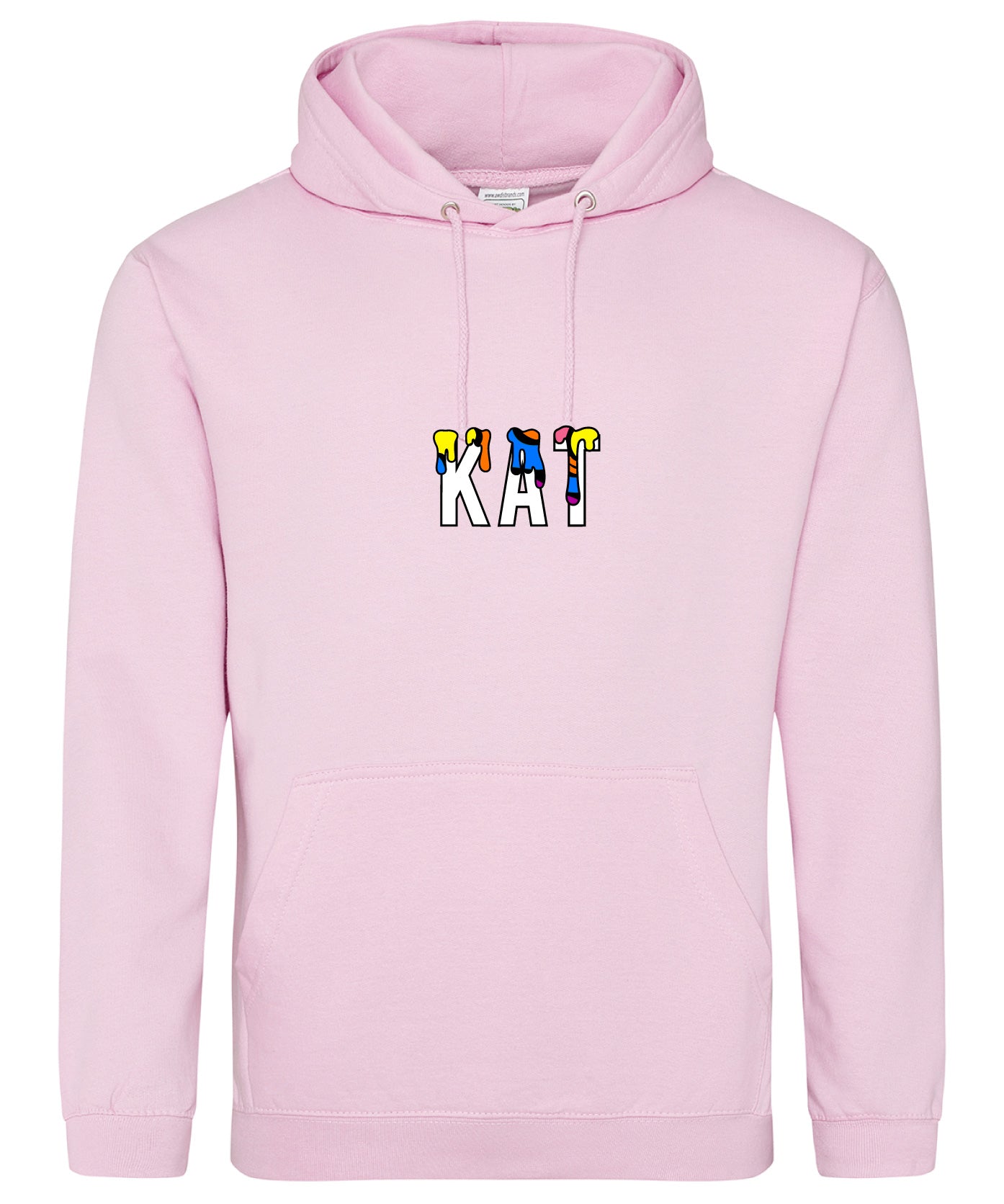 custom pink hoodie