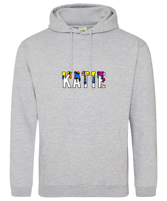 grey marl hoodie