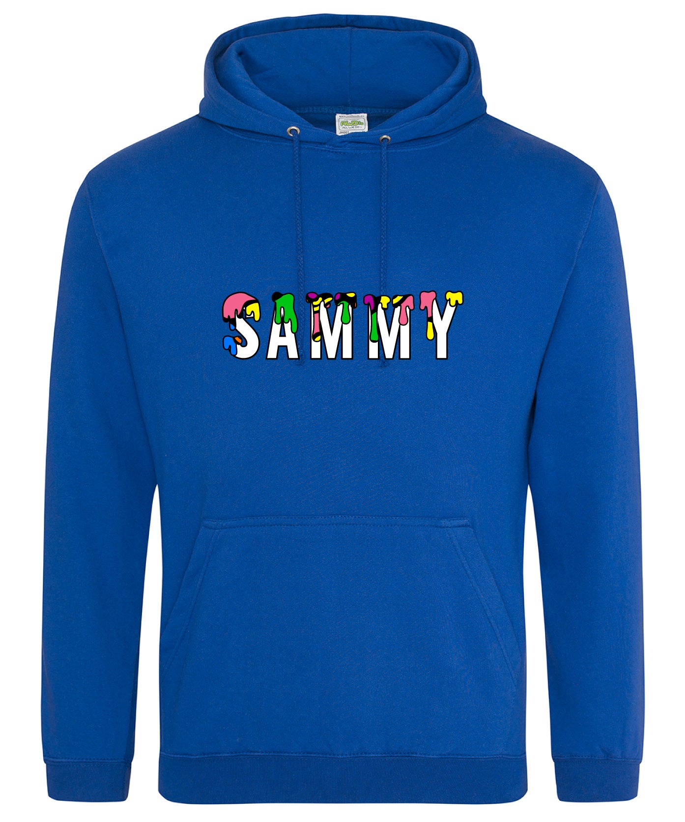 royal blue hoodie